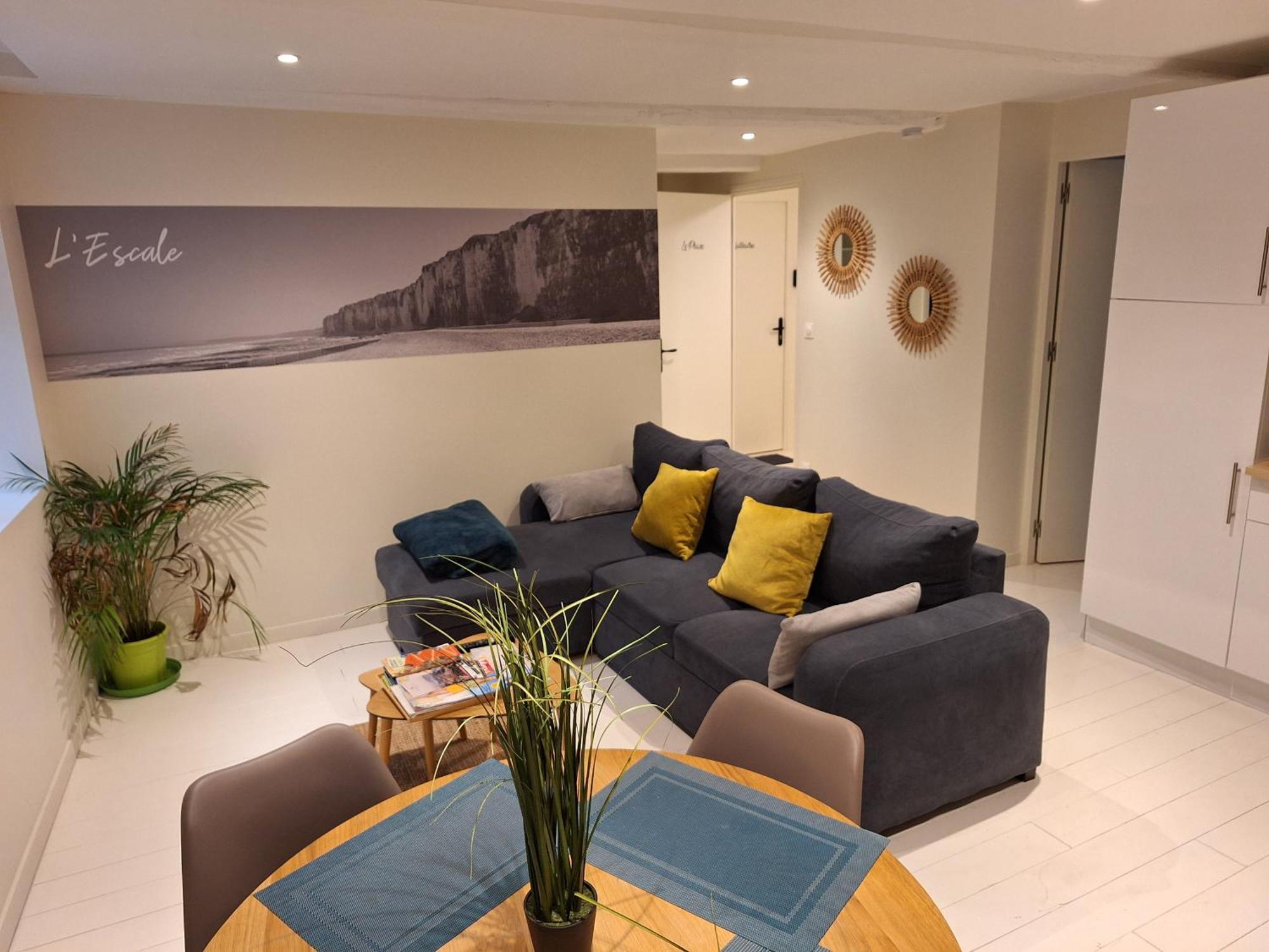 Appartement Le Phare Au Pied Du Port Сен-Валери-ан Ко Экстерьер фото